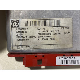 ECU INTARDER BOSCH GS8.01.0 0260001033 ZF 6009371001 MAN 81.25810-6000