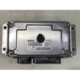 ECU MOTOR BOSCH ME7.4.4 0261206606 PSA 9638765980 - CON INMOVILIZADOR ANULADO (INMO / IMMO OFF)