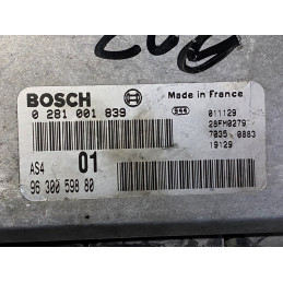 ECU MOTOR BOSCH AS4 0281001839 PSA 9630059880