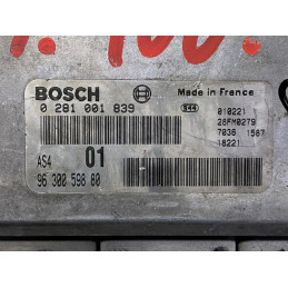 ECU MOTOR BOSCH AS4 0281001839 PSA 9630059880