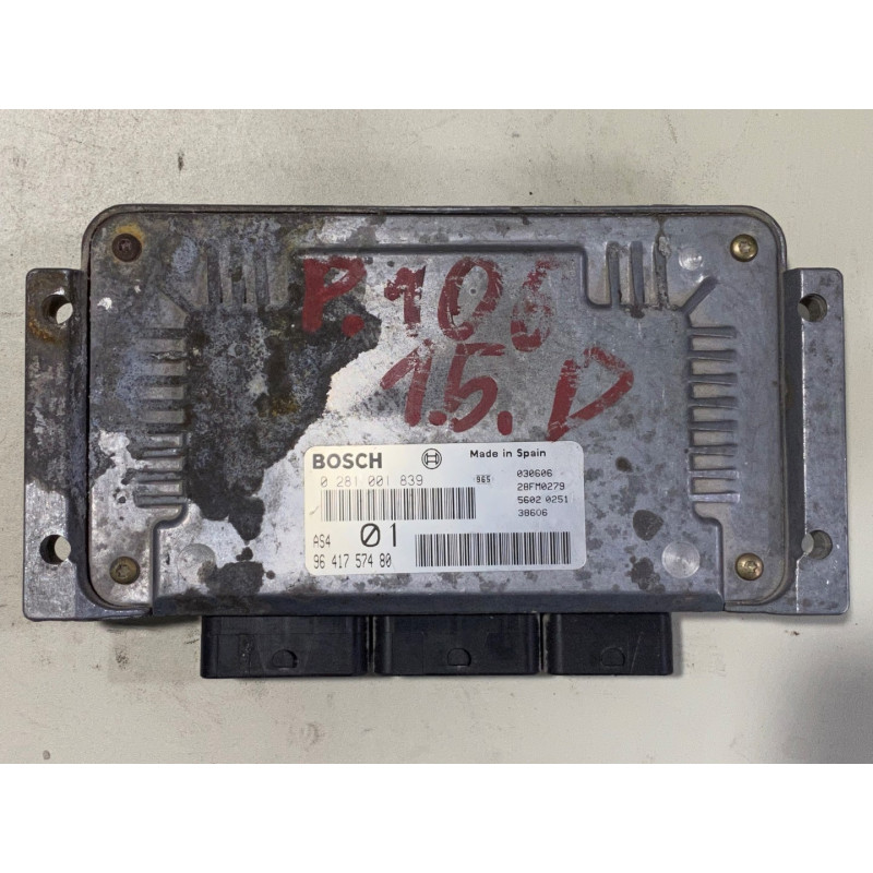 BOSCH 0281001839 PSA 9630059880