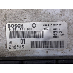 ECU MOTOR BOSCH AS4 0281001839 PSA 9630059880