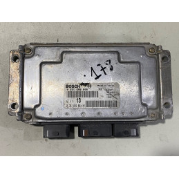 ECU MOTOR BOSCH ME7.4.4 0261206606 PSA 9638765980 - CON INMOVILIZADOR ANULADO (INMO / IMMO OFF)