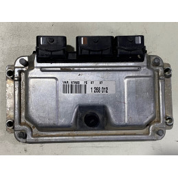 ECU MOTOR BOSCH ME7.4.4 0261206606 PSA 9638765980 - CON INMOVILIZADOR ANULADO (INMO / IMMO OFF)