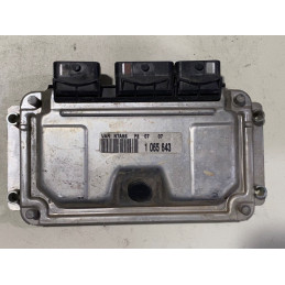 ECU MOTOR BOSCH ME7.4.4 0261206606 PSA 9638765980 - CON INMOVILIZADOR ANULADO (INMO / IMMO OFF)