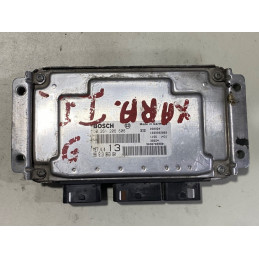 ECU MOTOR BOSCH ME7.4.4 0261206606 PSA 9651396380 - CON INMOVILIZADOR ANULADO (INMO / IMMO OFF)