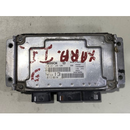 ENGINE ECU BOSCH ME7.4.4 0261206606 PSA 9651396380 - WITH DISABLED IMMOBILIZER (IMMO OFF)