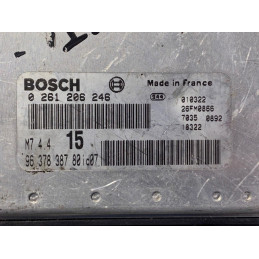 ECU MOTOR BOSCH M7.4.4 0261206246 PSA 9637838780