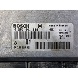 ECU MOTOR BOSCH AS4 0281001839 PSA 9630059880