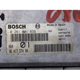 BOSCH 0281001839 PSA 9630059880