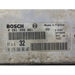 ECU MOTOR BOSCH M7.4.4 0261206861 PSA 9637839480