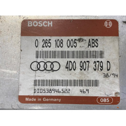 ECU FRENOS BOSCH ABS5 0265108005 VAG 4D0907379D