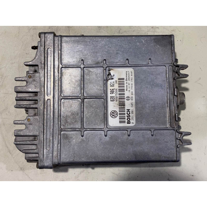 ENGINE ECU BOSCH EDCMSA15.5-7.21 0281001605 SEAT TOLEDO I (1L) 1.9 TDI 66KW 90HP 028906021FN - WITH DISABLED IMMOBILIZER