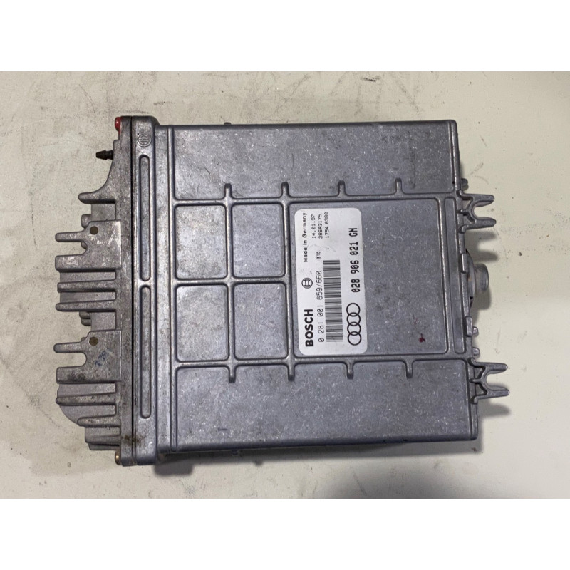 ENGINE ECU BOSCH EDCMSA15.5-7.21 0281001659/660 AUDI A4 I (8D) 1.9 TDI 81KW 110HP 028906021GN - WITH DISABLED IMMOBILIZER