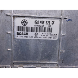 ECU MOTOR BOSCH EDCMSA15.5-7.2 0281001654 VOLKSWAGEN PASSAT IV (3B) 1.9 TDI 66KW 90CV 028906021GK - CON INMOVILIZADOR ANULADO