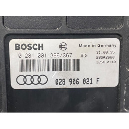 ECU MOTOR BOSCH EDC1.3.3 MSA12-4.4 0281001366/367 VAG 028906021F