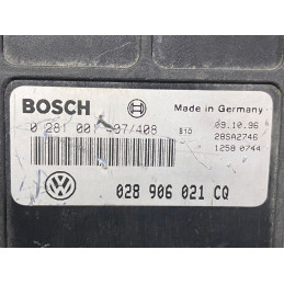 ECU MOTOR BOSCH EDC1.3.3 MSA12-6.5 0281001407/408 VAG 028906021CQ