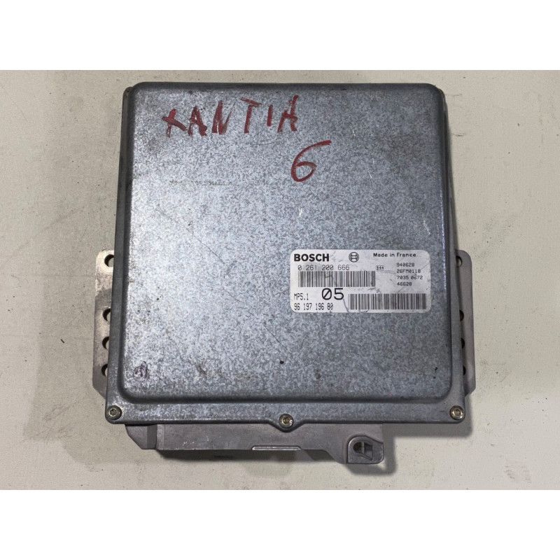 ECU MOTOR BOSCH MP5.1 0261200666 PSA 9619719680 ECU MOTOR BOSCH MP5.1 0261200666 PSA 9619719680