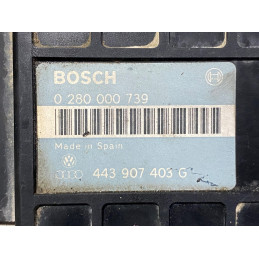 ECU MOTOR BOSCH A2.2 0280000739 VAG 443907403G