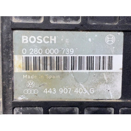 ECU MOTOR BOSCH A2.2 0280000739 VAG 443907403G