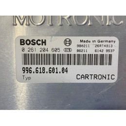 ECU MOTOR BOSCH M5.2.2 0261204605 PORSCHE 996.618.601.04 IMMO OFF