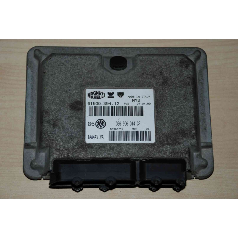 ECU MOTOR MAGNETI MARELLI IAW 4AV.VA 6160039412 VAG 036906014CF ECU MOTOR MAGNETI MARELLI IAW 4AV.VA 6160039412 VAG 036906014CF