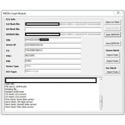 MED9.1.x CRYPTO MODULE FOR VAG IMMO WFS4 / WFS5 CALCULATOR