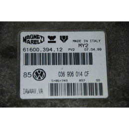 ECU MOTOR MAGNETI MARELLI IAW 4AV.VA 6160039412 VAG 036906014CF