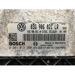 ECU MOTOR BOSCH EDC16U34 0281013260 VAG 03G906021LR