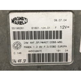 ECU MOTOR MAGNETI MARELLI IAW 4AF.SP 61601.124.01 FIAT 55196261