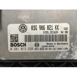 ECU MOTOR BOSCH EDC16U34-3.42 0281013228 VAG 03G906021KK