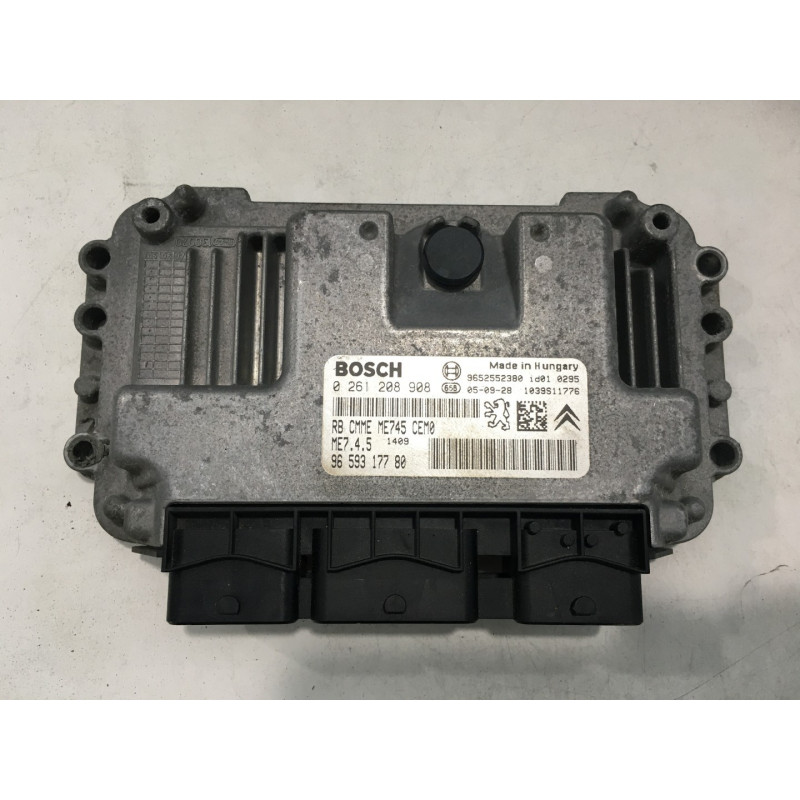 ECU MOTOR BOSCH ME7.4.5 0261208908 PSA 9659317780