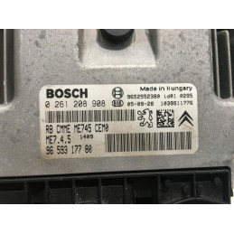 ECU MOTOR BOSCH ME7.4.5 0261208908 PSA 9659317780