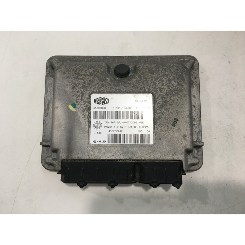 ECU MOTOR MAGNETI MARELLI IAW 4AF.SP 61601.124.00 FIAT 55190098