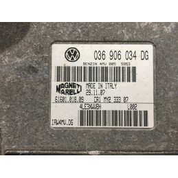 ENGINE ECU MAGNETI MARELLI IAW 4MV.DG 6160101809 VAG 036906034DG