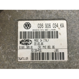 ECU MOTOR MAGNETI MARELLI IAW 4TV.KA 61601.309.01 VAG 036906034KA