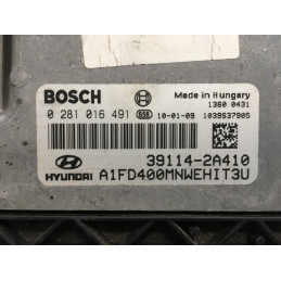 ECU MOTOR BOSCH EDC17C08-5.23 0281016491 HYUNDAI 39114-2A410