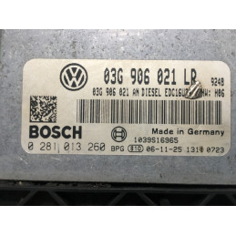 ECU MOTOR BOSCH EDC16U34 0281013260 VAG 03G906021LR