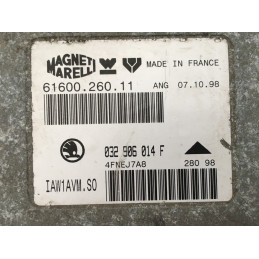 ECU MOTOR MAGNETI MARELLI IAW 1AVM.S0 61600.260.11 VAG 032906014F