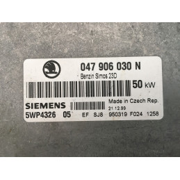 ECU MOTOR SIEMENS SIMOS 23D 5WP432605 VAG 047906030N