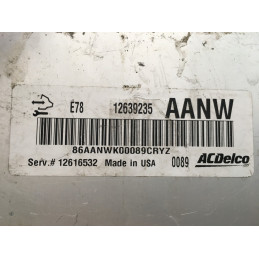 ECU MOTOR ACDELCO E78 OPEL 12639235 AANW