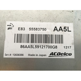 ECU MOTOR ACDELCO E83 OPEL 55583750 AA5L