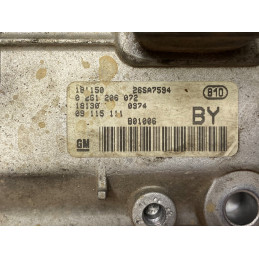 ECU MOTOR BOSCH ME1.5.5 0261206072 OPEL 09115111 BY