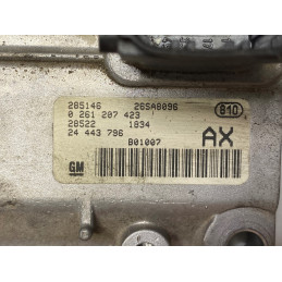 ECU MOTOR BOSCH ME7.6H4 0261207423 OPEL 24443796 AX