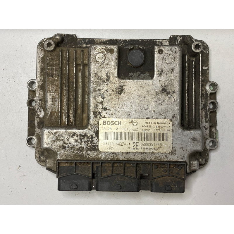 ECU BOSCH EDC16C3-10.22 0281011646 NISSAN PRIMERA (P12) 1.9 DCI 88KW 120HP 23710AW37A RENAULT 8200391966 8200460391