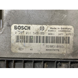 ECU MOTOR BOSCH EDC16C3-10.22 0281011549 RENAULT 8200310863 8200370779