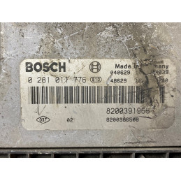 ECU MOTOR BOSCH EDC16C3-10.22 0281011776 RENAULT 8200391966 8200386508