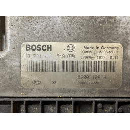 ECU MOTOR BOSCH EDC16C3-10.22 0281011549 RENAULT 8200310863 8200370779