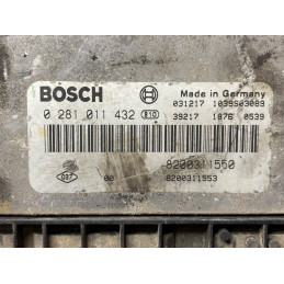 ECU MOTOR BOSCH EDC15C13-6.2 0281011432 RENAULT NISSAN 8200311550 8200311553