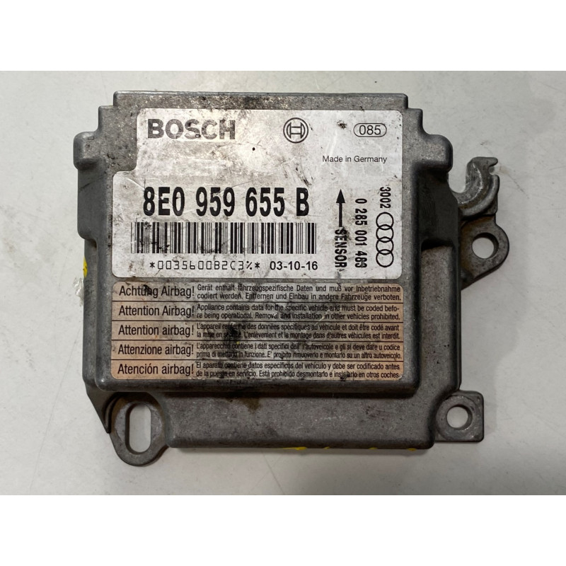 ECU AIRBAG BOSCH 0285001483 VAG 8E0959655B